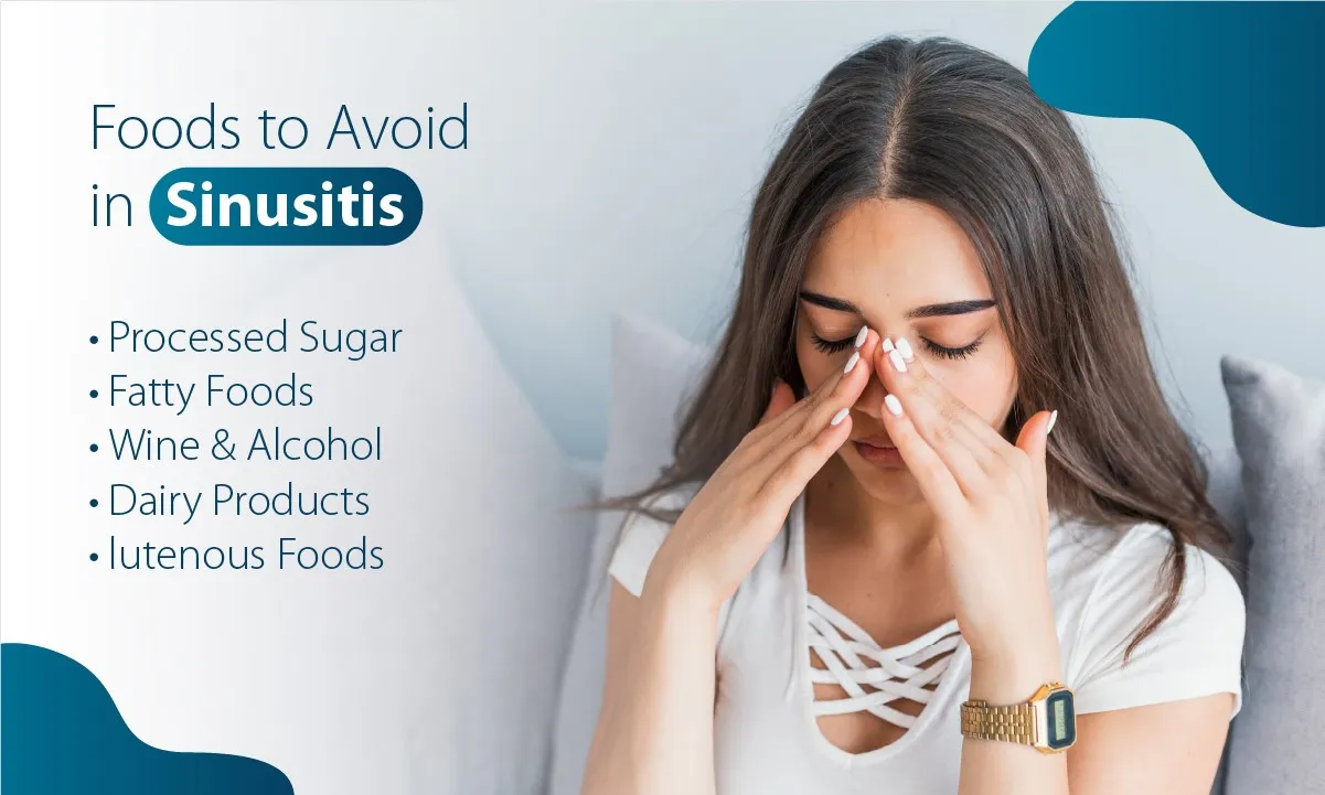 Foods to Avoid in Sinusitis